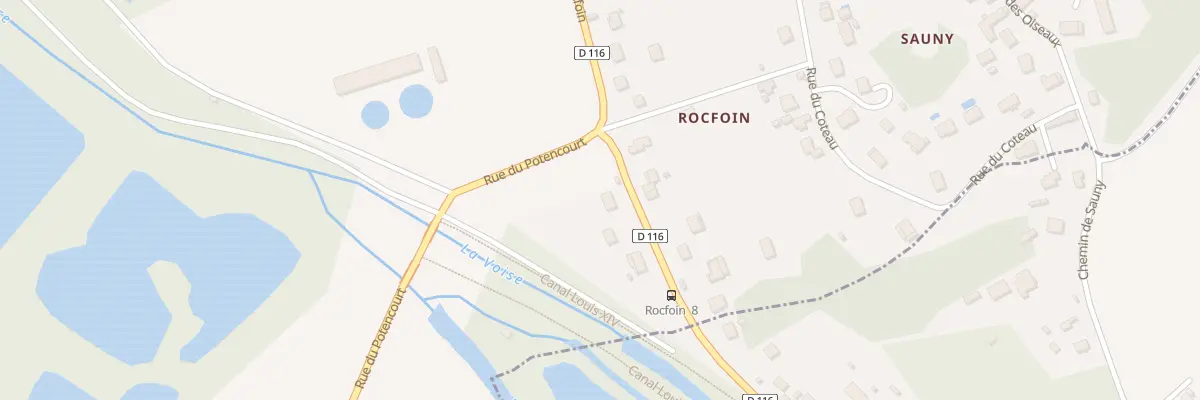 Plan du 5 Rue de Rocfoin à Pierres