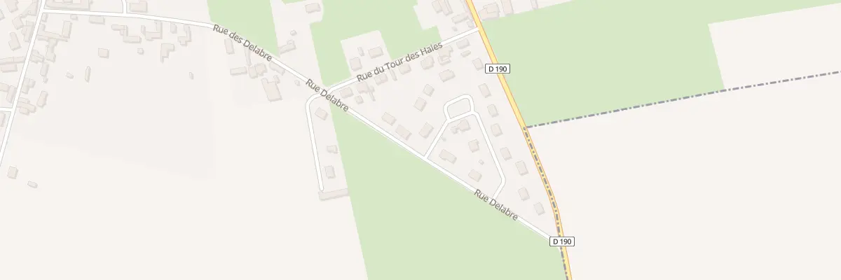 Plan du 24 Rue des Aubepines à Buigny-lès-Gamaches