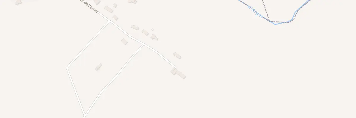 Plan du 30 Rte du Bernet à Ganac