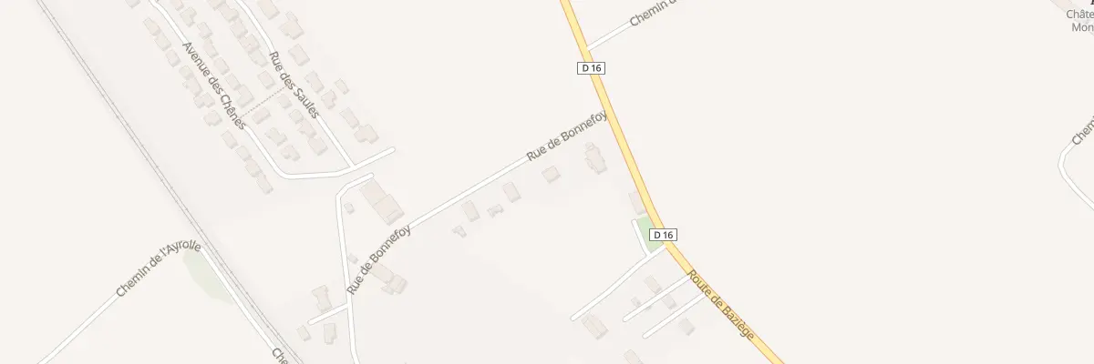 Plan du 55 Rue de Bonnefoy à Montlaur