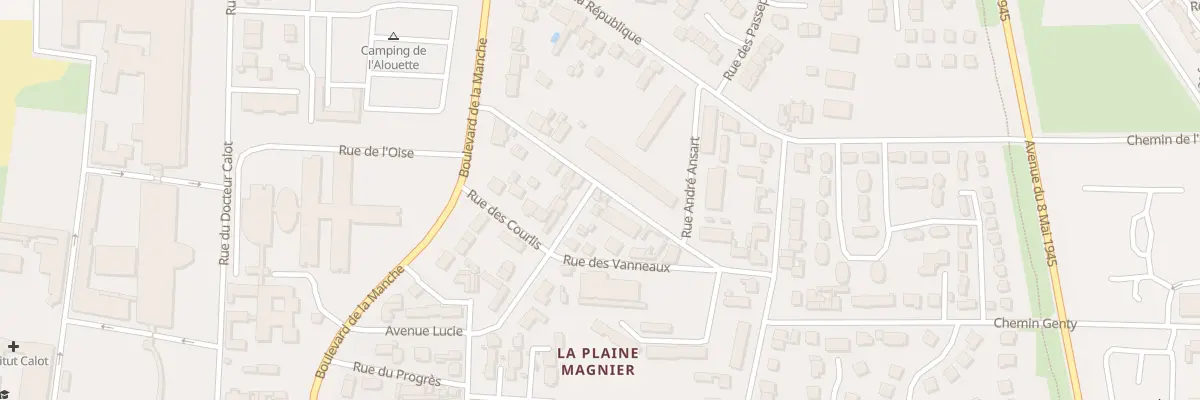 Plan du 34 Rue de la Paix Itzhak Rabin à Berck