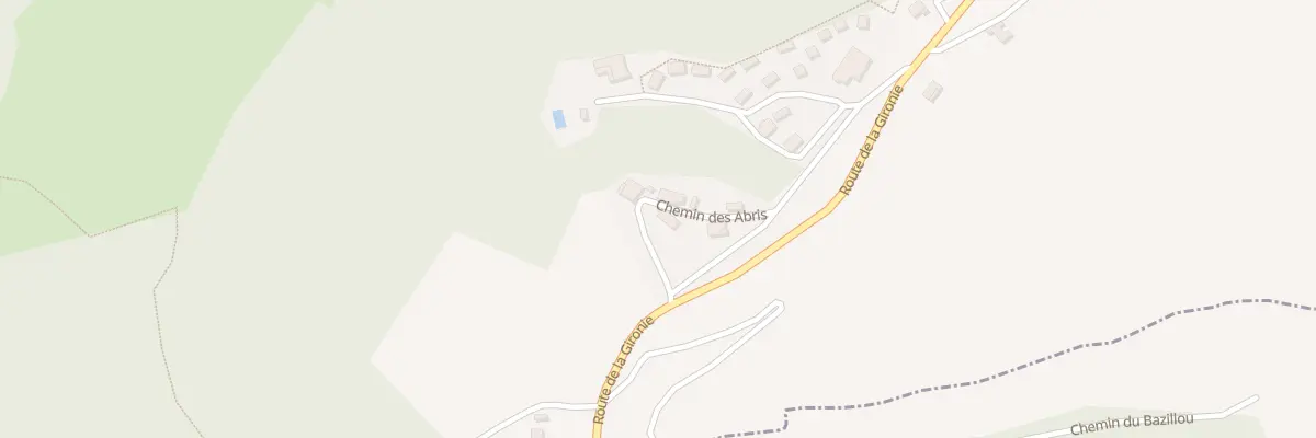 Plan du 85 Che Des Abris à Turenne