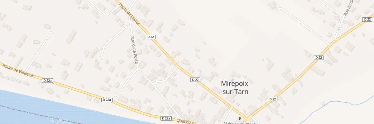 Plan du 230 Rte de Layrac à Mirepoix-sur-Tarn