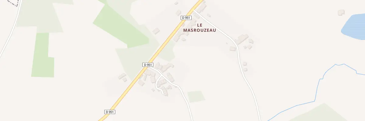 Plan du 22 Le Masrouzeau à Saint-Léger-Bridereix