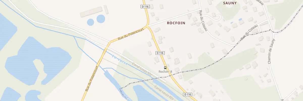 Plan du 3 Rue de Rocfoin à Pierres