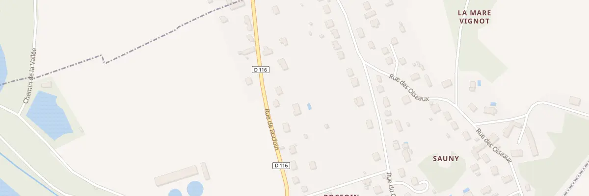 Plan du 32 Rue de Rocfoin à Pierres