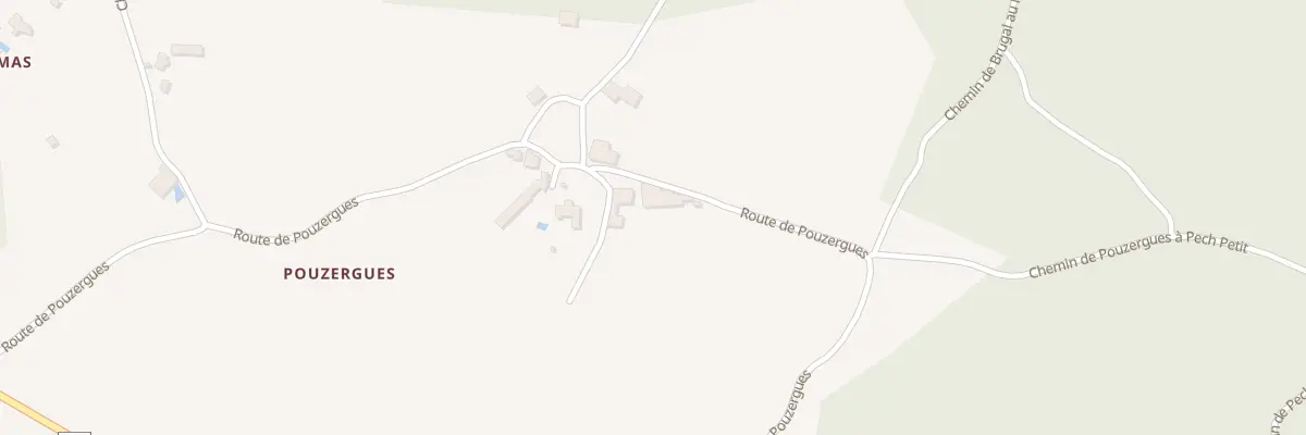 Plan du 509 Rte de Pouzergues à Cremps