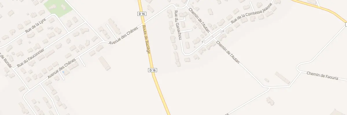 Plan du 130 Rue du Ganachou à Montlaur