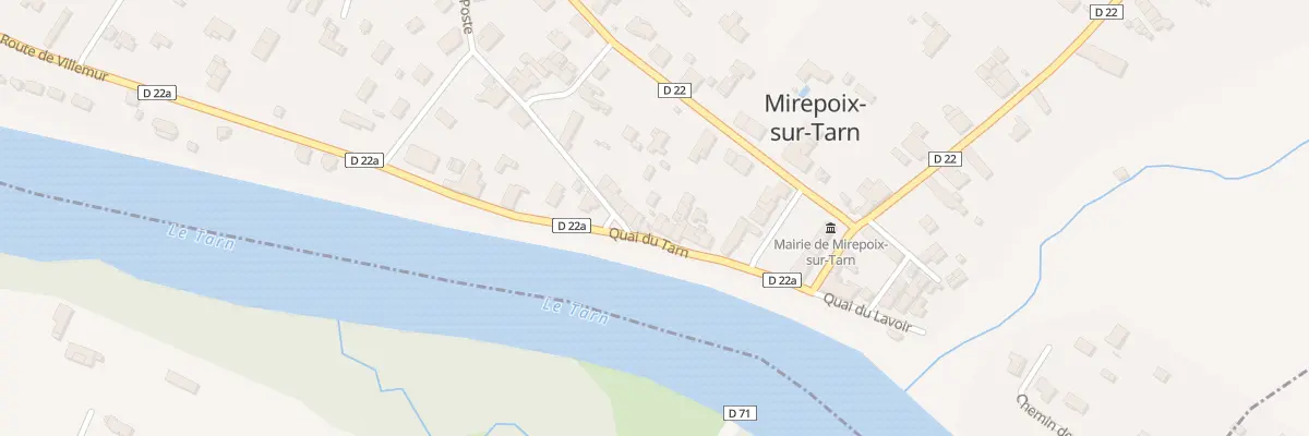 Plan du 132 Quai du Tarn à Mirepoix-sur-Tarn