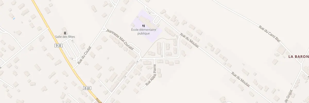 Plan du 4 Rue du Stade à Mirepoix-sur-Tarn