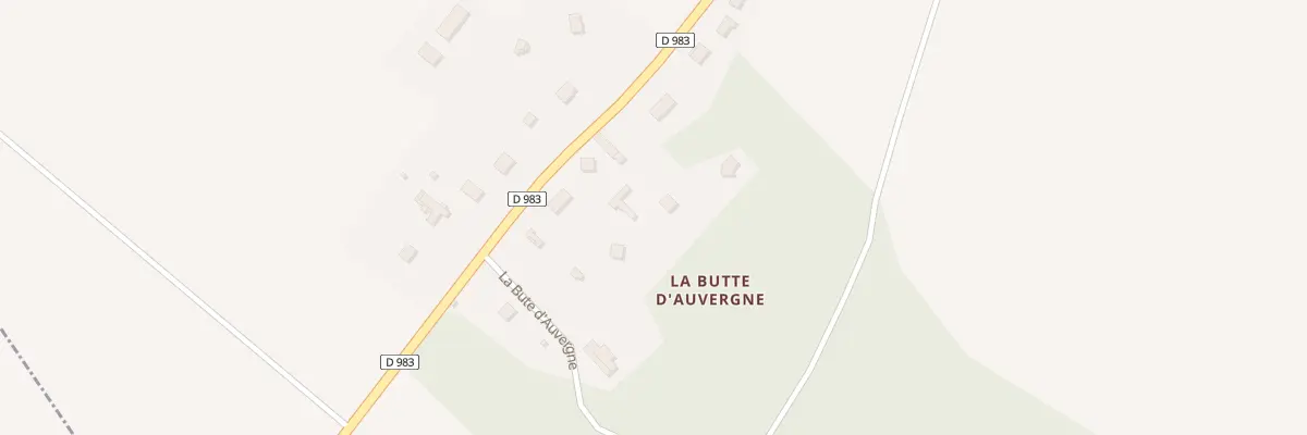 Plan du 12 La Butte d’Auvergne à Faverolles