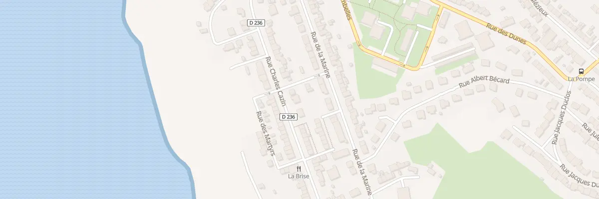 Plan du 55 Rue Charles Cazin à Équihen-Plage