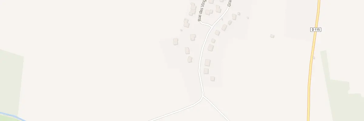 Plan du 22 Gr Grand Rue à Tilly