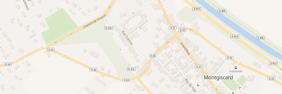 Plan du 1 Rue Francou à Montgiscard