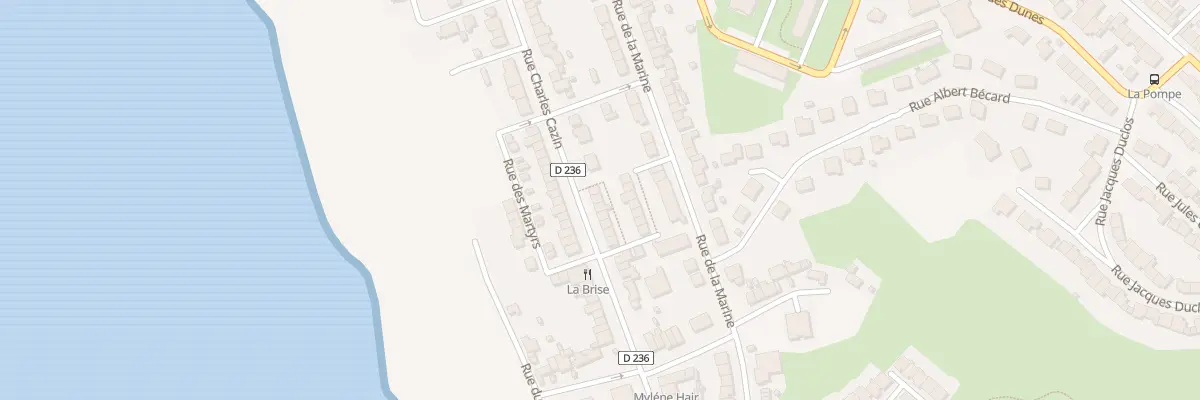 Plan du 61 Rue Charles Cazin à Équihen-Plage