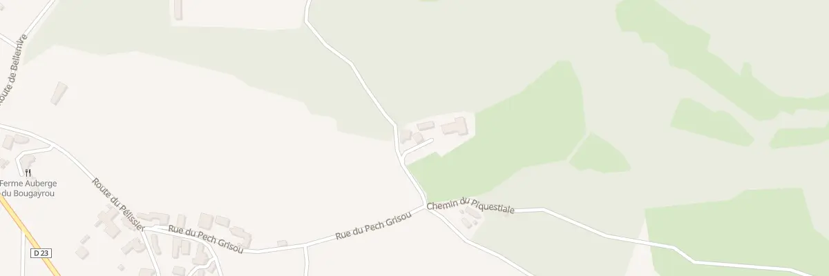 Plan du 5100 Lacoste à Lacave