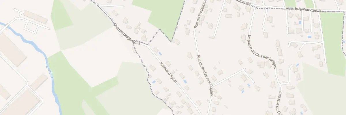 Plan du 85 Av D’Ayras à Cosnac