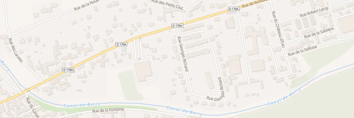 Plan du 3 Rue Georges Richard à Selles-sur-Cher