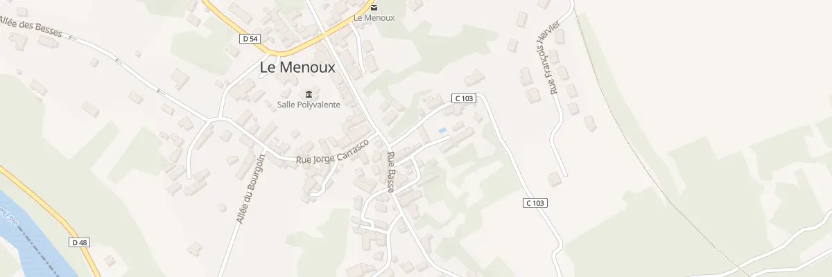 Plan du 4 Rue Ste Helene au Menoux