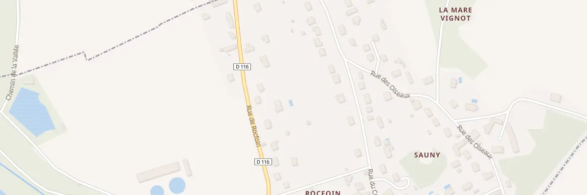 Plan du 30 Rue de Rocfoin à Pierres