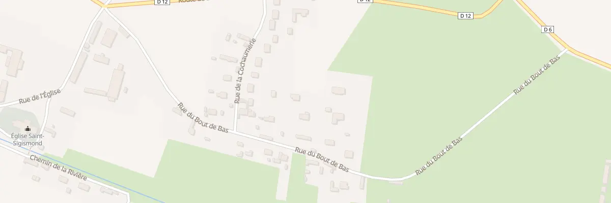 Plan du 13 Rue du Bout de Bas à Nojeon-en-Vexin