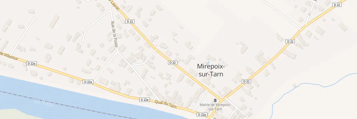 Plan du 166 Rte de Layrac à Mirepoix-sur-Tarn
