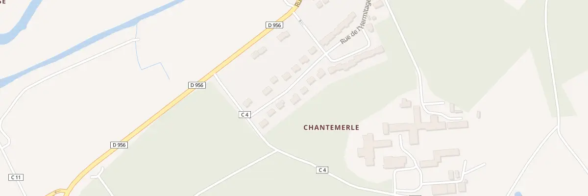 Plan du 25 Rue de l’Hermitage à Valençay