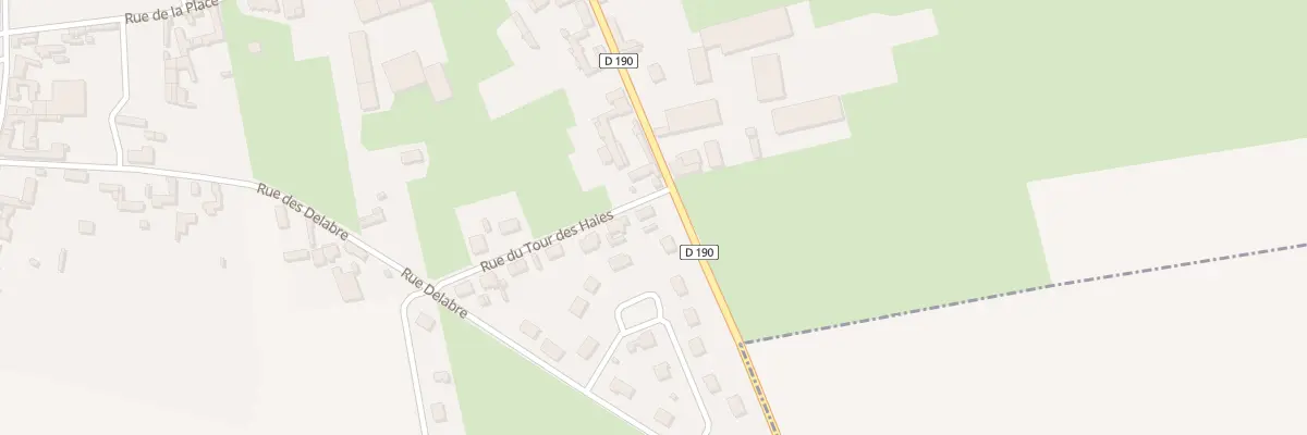 Plan du 1 Rue du Tour des Haies à Buigny-lès-Gamaches