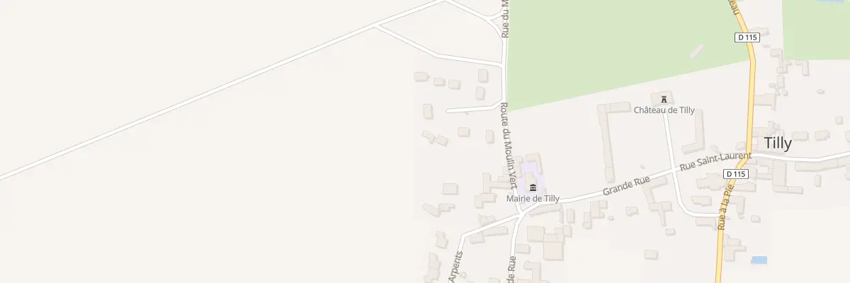 Plan du 5 Rue de la Mare Mitee à Tilly