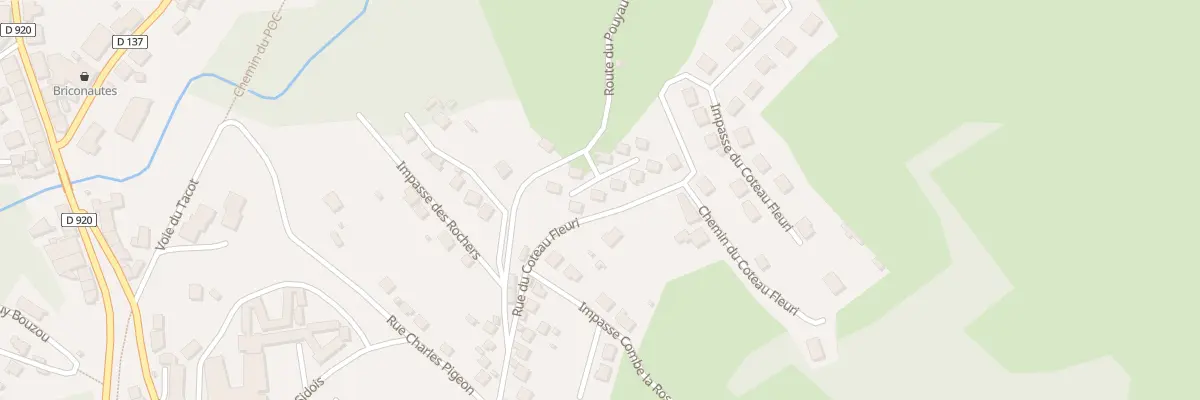 Plan du 7 Cite de l’Espoir à Uzerche