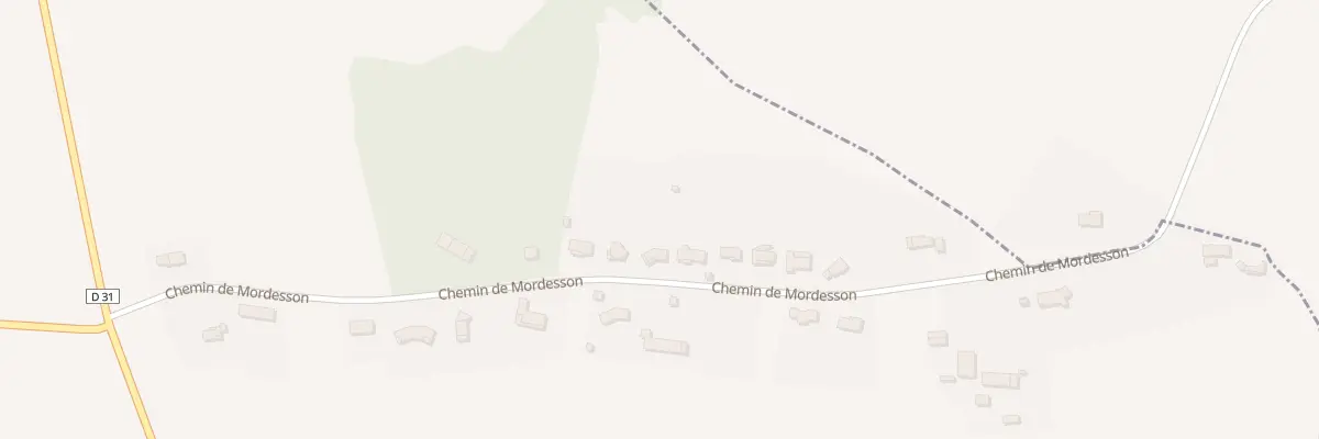 Plan du 15 Che de Mordesson à Saint-Léon