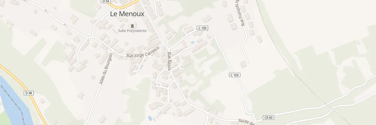 Plan du 6 Imp de la Plante de Saint Yon au Menoux