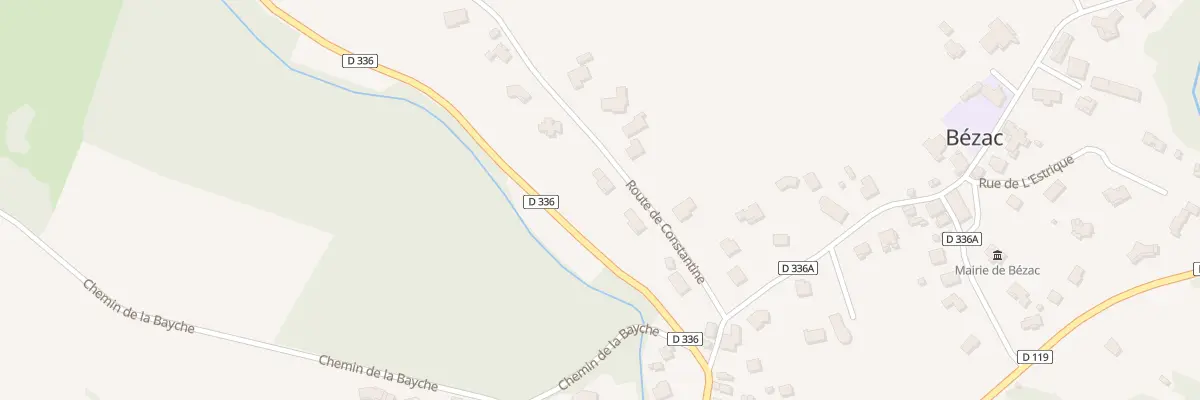 Plan du 5010 Riat à Bézac