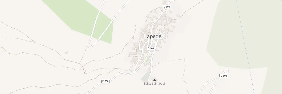 Plan du 48 Rue de la Carriére à Lapège