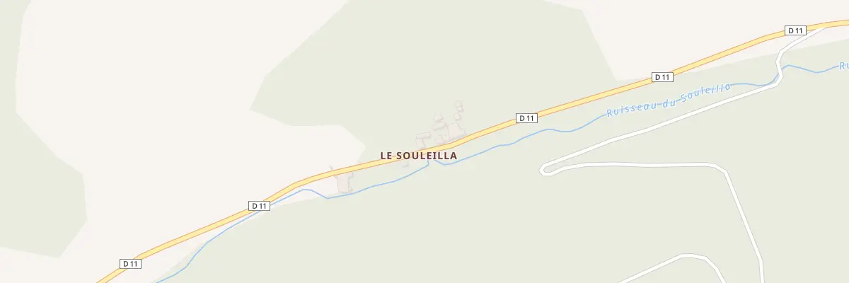 Plan du 2525 Rte de Rieux à Loubens