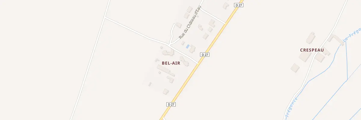Plan du 24 Bel Air à Chezelles