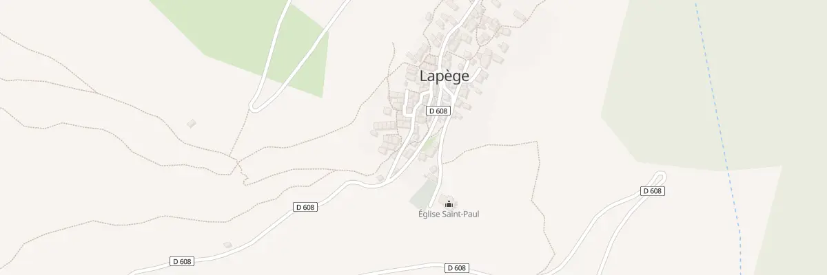 Plan du 83 Rue de la Carriére à Lapège