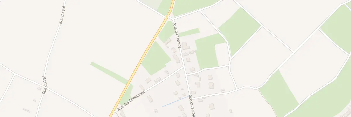 Plan du 35 Rue du Temple à Bennecourt