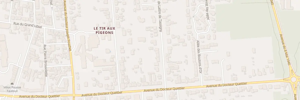 Plan du 55 Rue Mal de Lattre de Tassigny à Berck