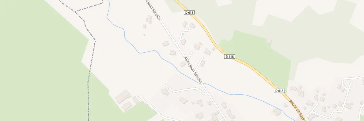 Plan du 109A La Bexane à Surba