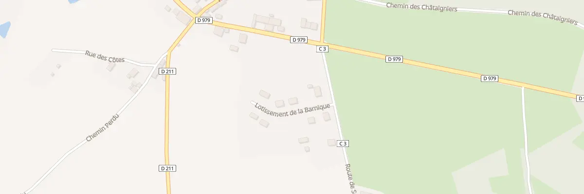 Plan du 3 Lot de la Barnique à Masléon