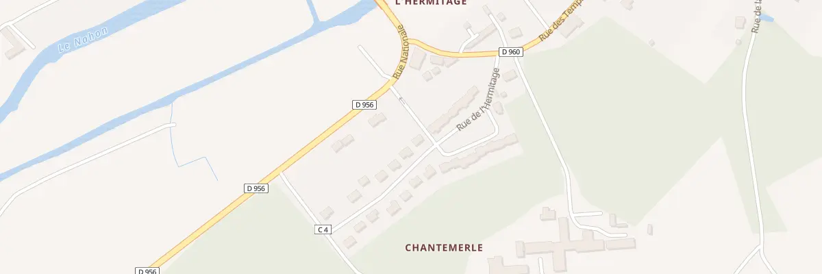 Plan du 16 Rue de l’Hermitage à Valençay