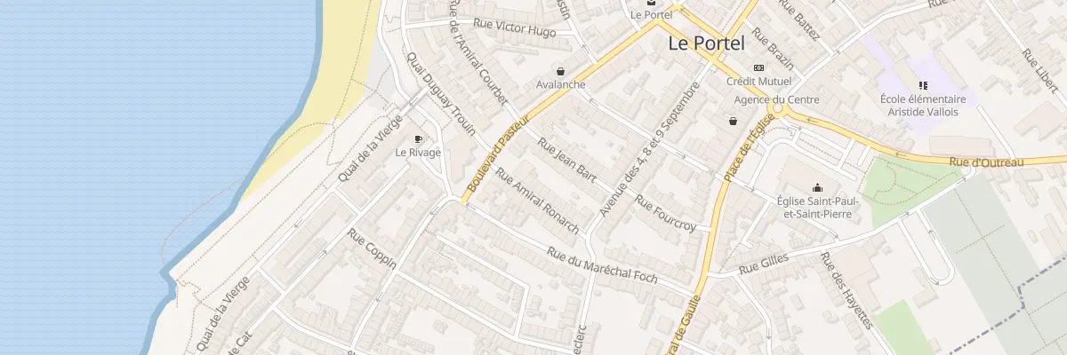 Plan du 3 Rue Amiral Ronarch au Portel