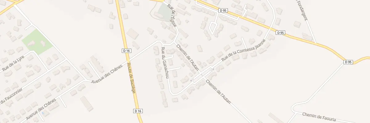 Plan du 67 Rue du Ganachou à Montlaur