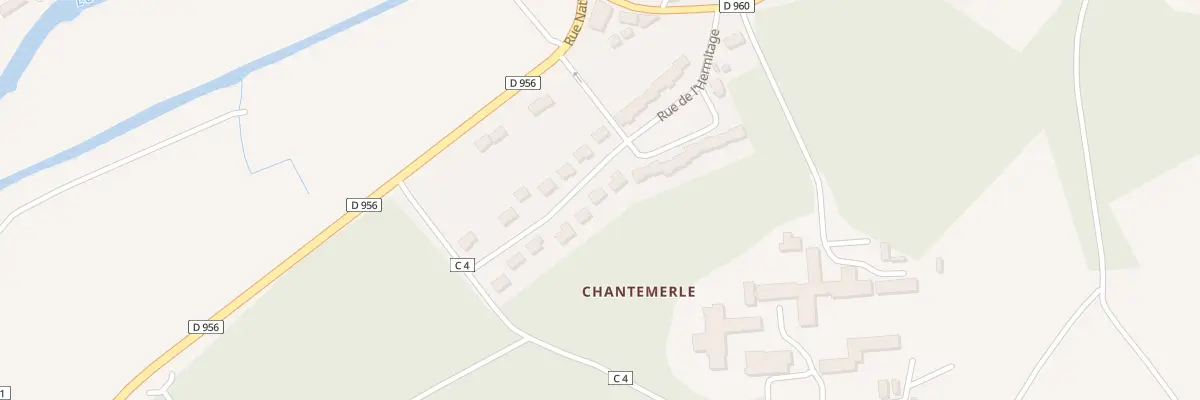 Plan du 21 Rue de l’Hermitage à Valençay