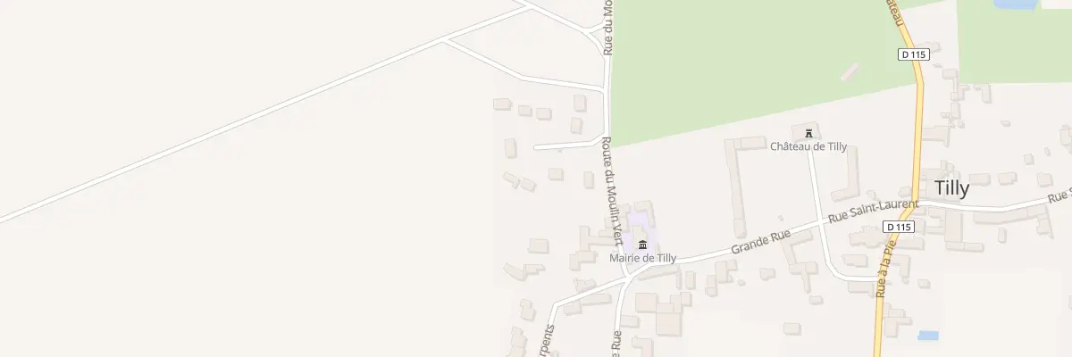 Plan du 3 Rue de la Mare Mitee à Tilly