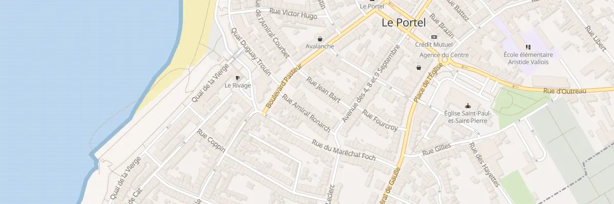 Plan du 5 Rue Amiral Ronarch au Portel