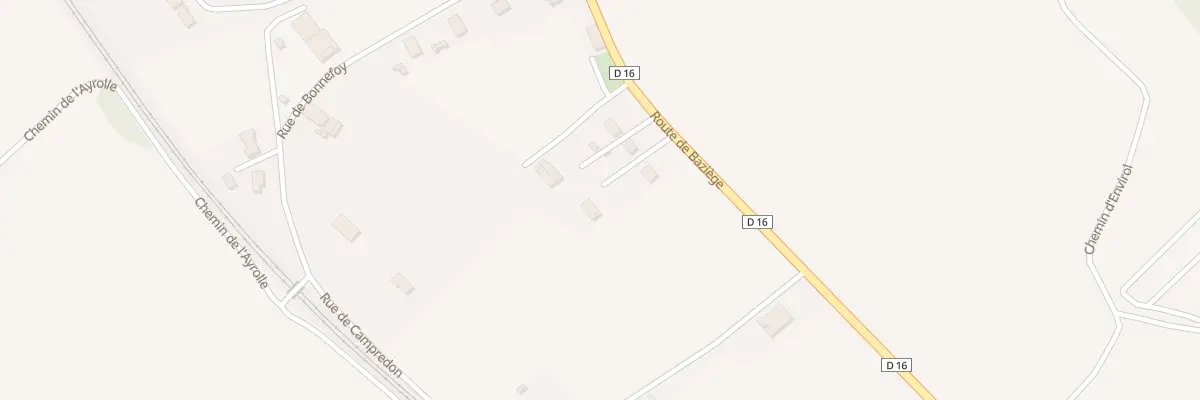 Plan du 51 Imp de Campredon à Montlaur