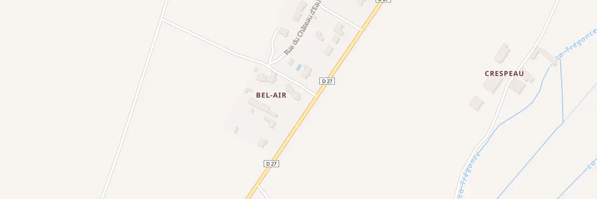 Plan du 24 Bel Air à Chezelles