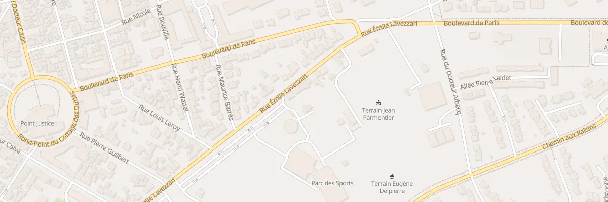 Plan du 101 Rue Emile Lavezzari à Berck